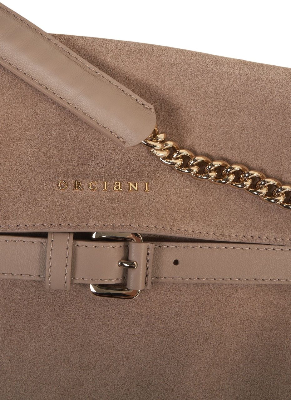 Orciani Shoulder bag 'Venus Peach' Beige