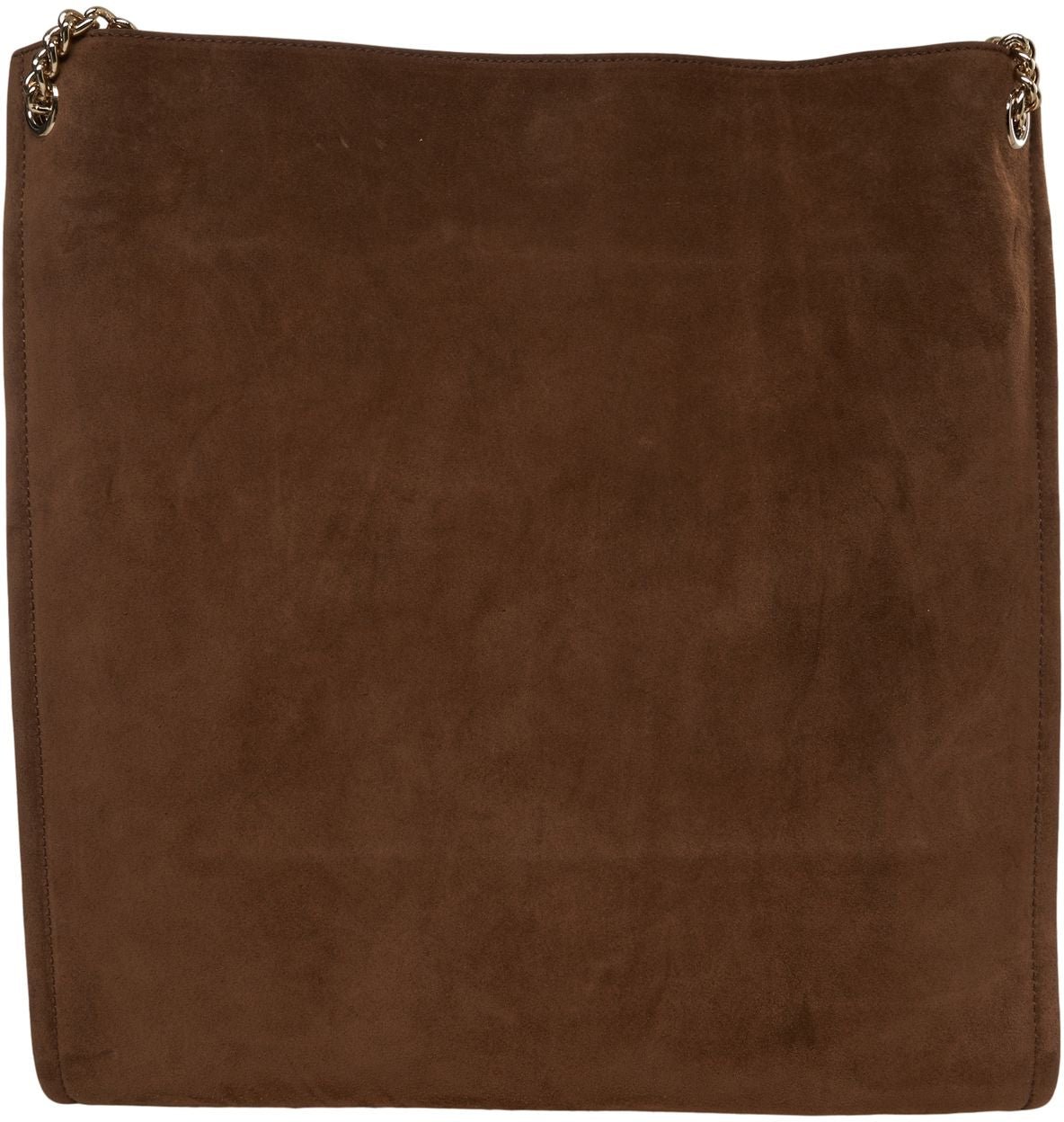 Orciani Suede shoulder bag Bruin