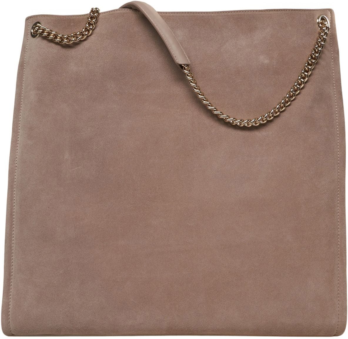 Orciani Suede shoulder bag Beige