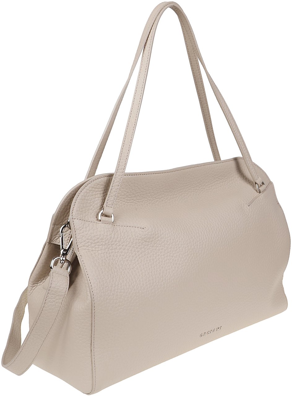 Orciani Lido Large Bag Nude Beige