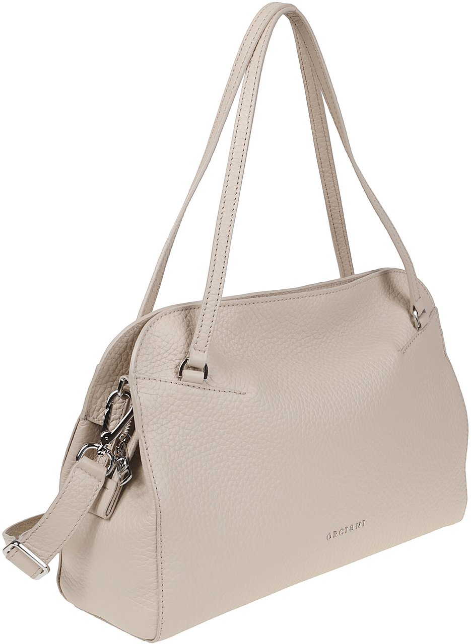 Orciani Lido Medium Bag Nude Beige