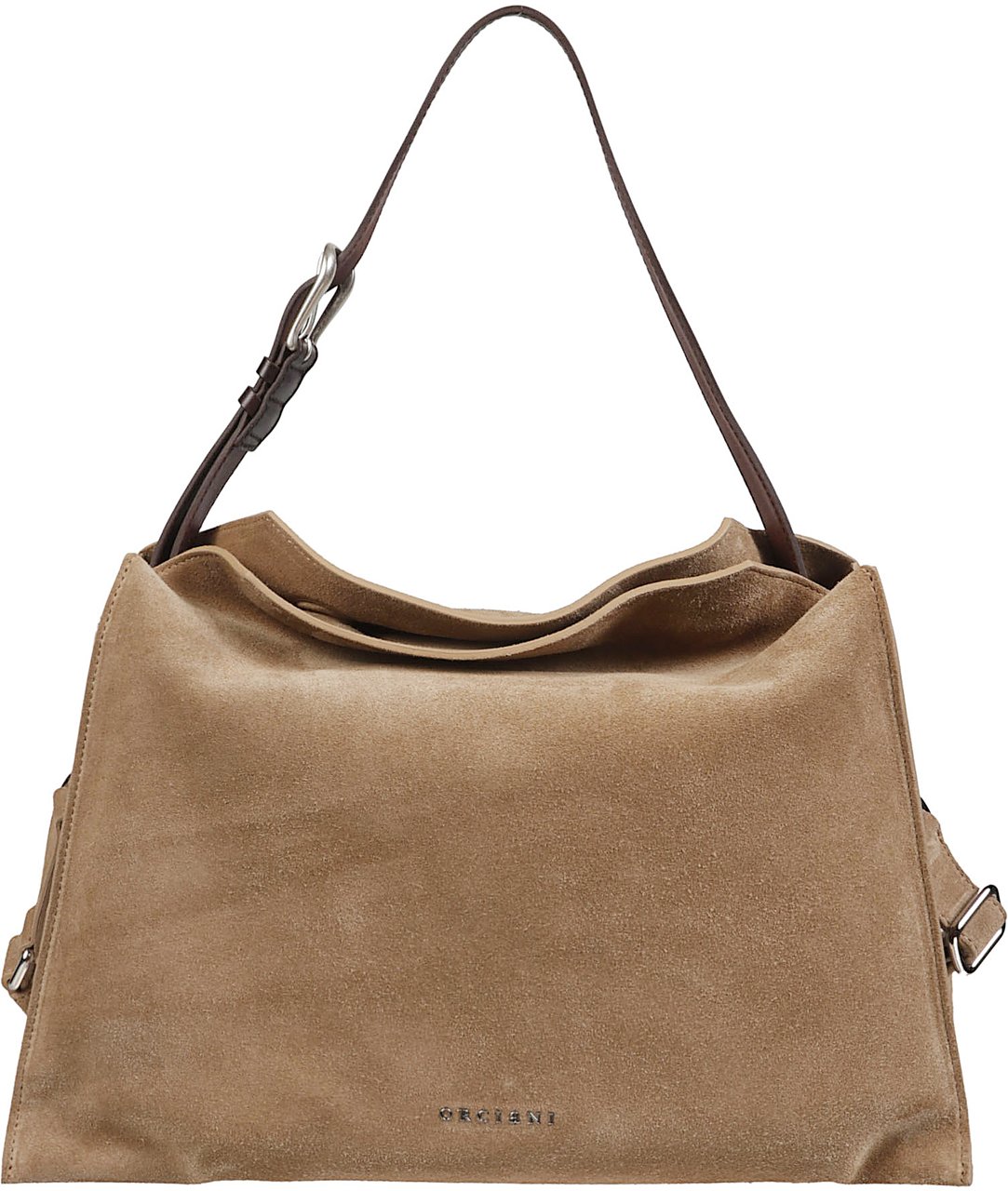 Orciani Trinity Medium Bag Brown Bruin