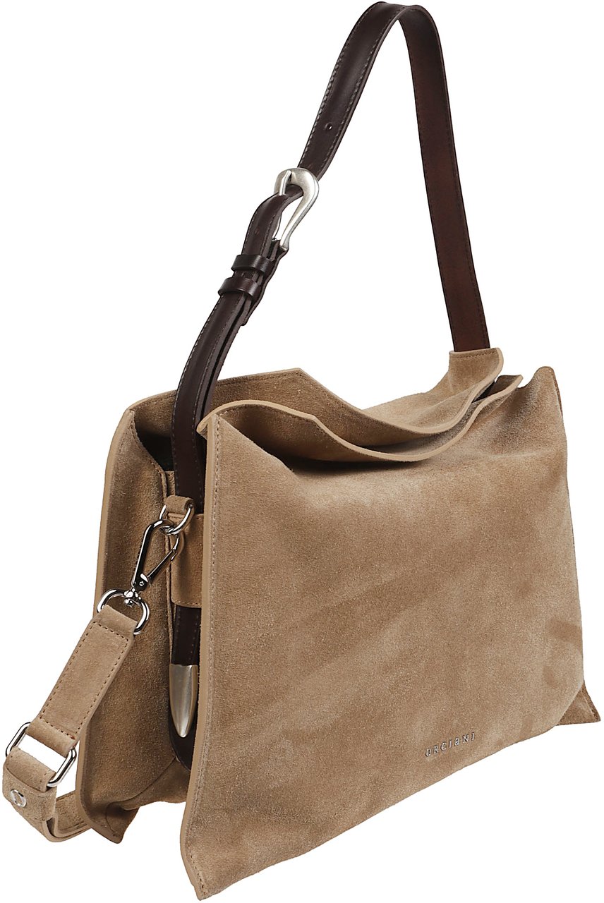 Orciani Trinity Medium Bag Brown Bruin
