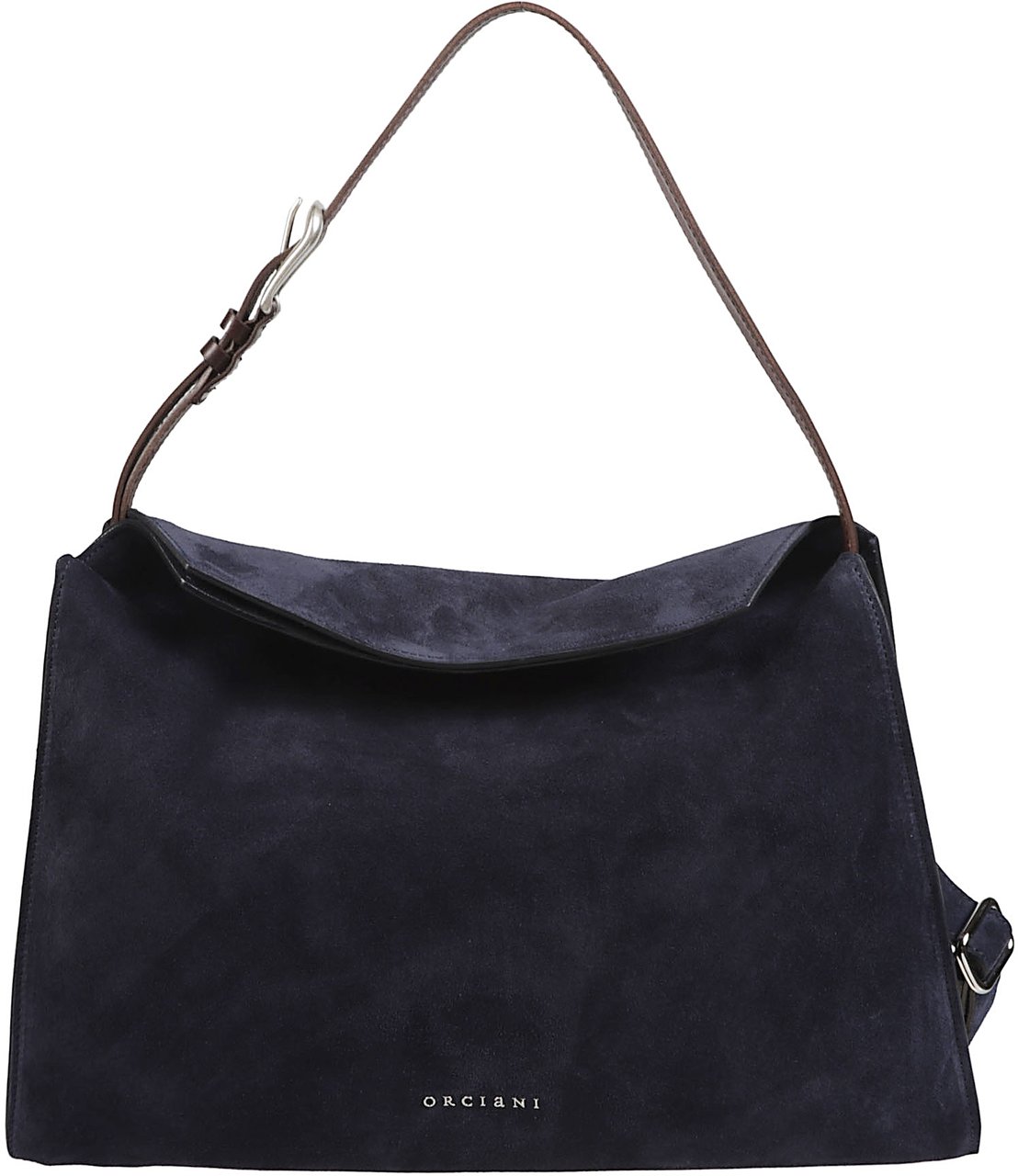 Orciani Trinity Medium Bag Blue Blauw