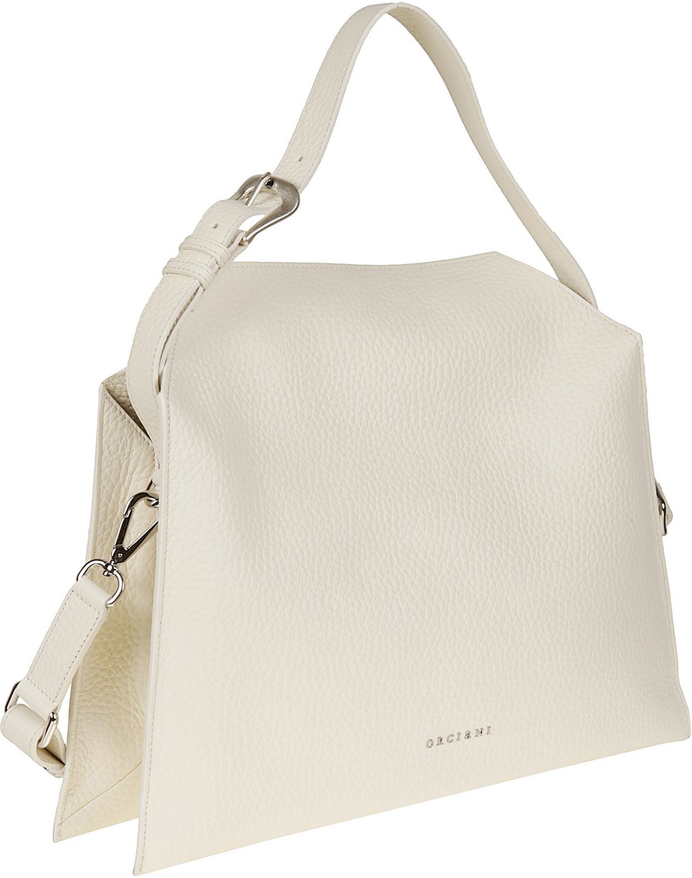 Orciani Trinity Medium Bag White Wit