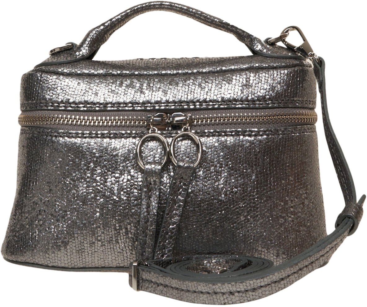 Orciani Leather handbag Zilver