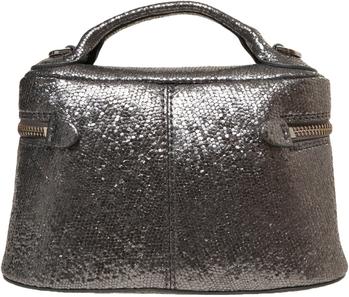 Orciani Leather handbag Zilver