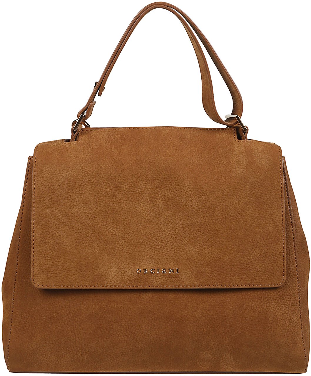 Orciani Sveva Medium Bag Brown Bruin