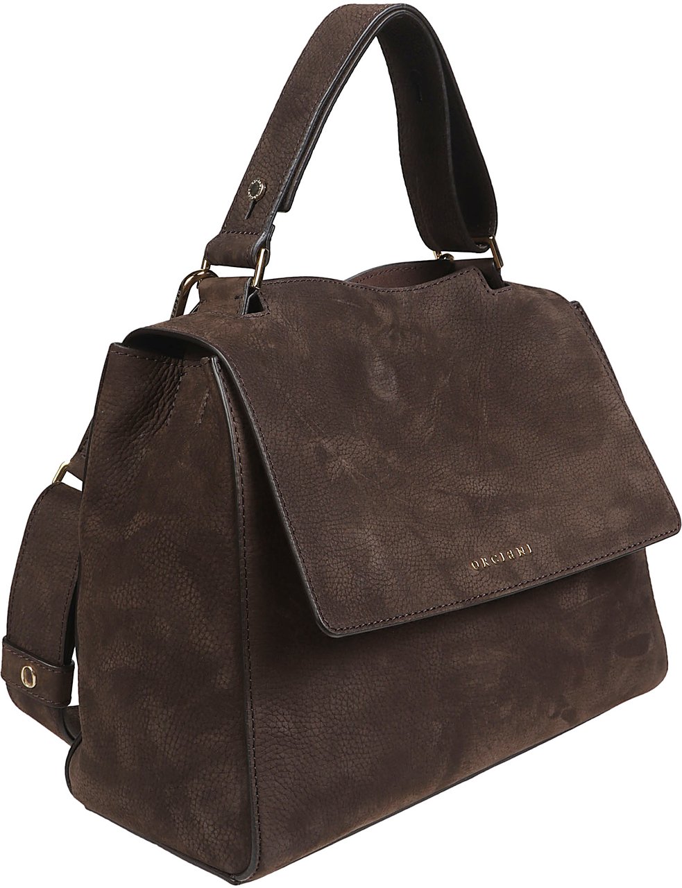 Orciani Sveva Medium Bag Brown Bruin