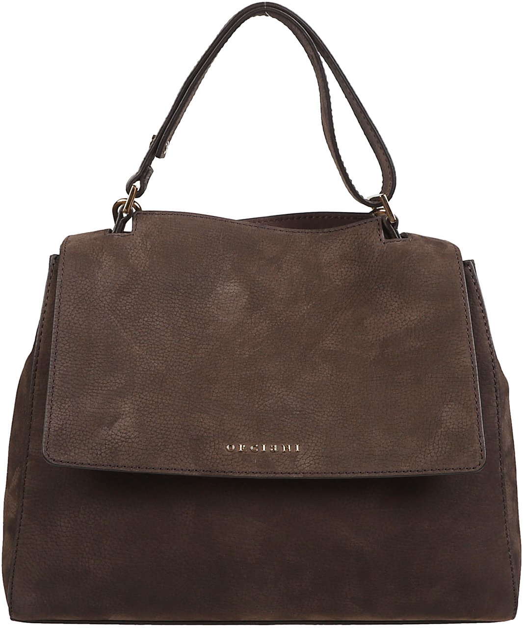 Orciani Sveva Medium Bag Brown Bruin