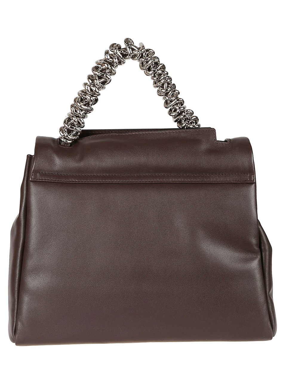 Orciani Sveva Medium Bag Brown Bruin