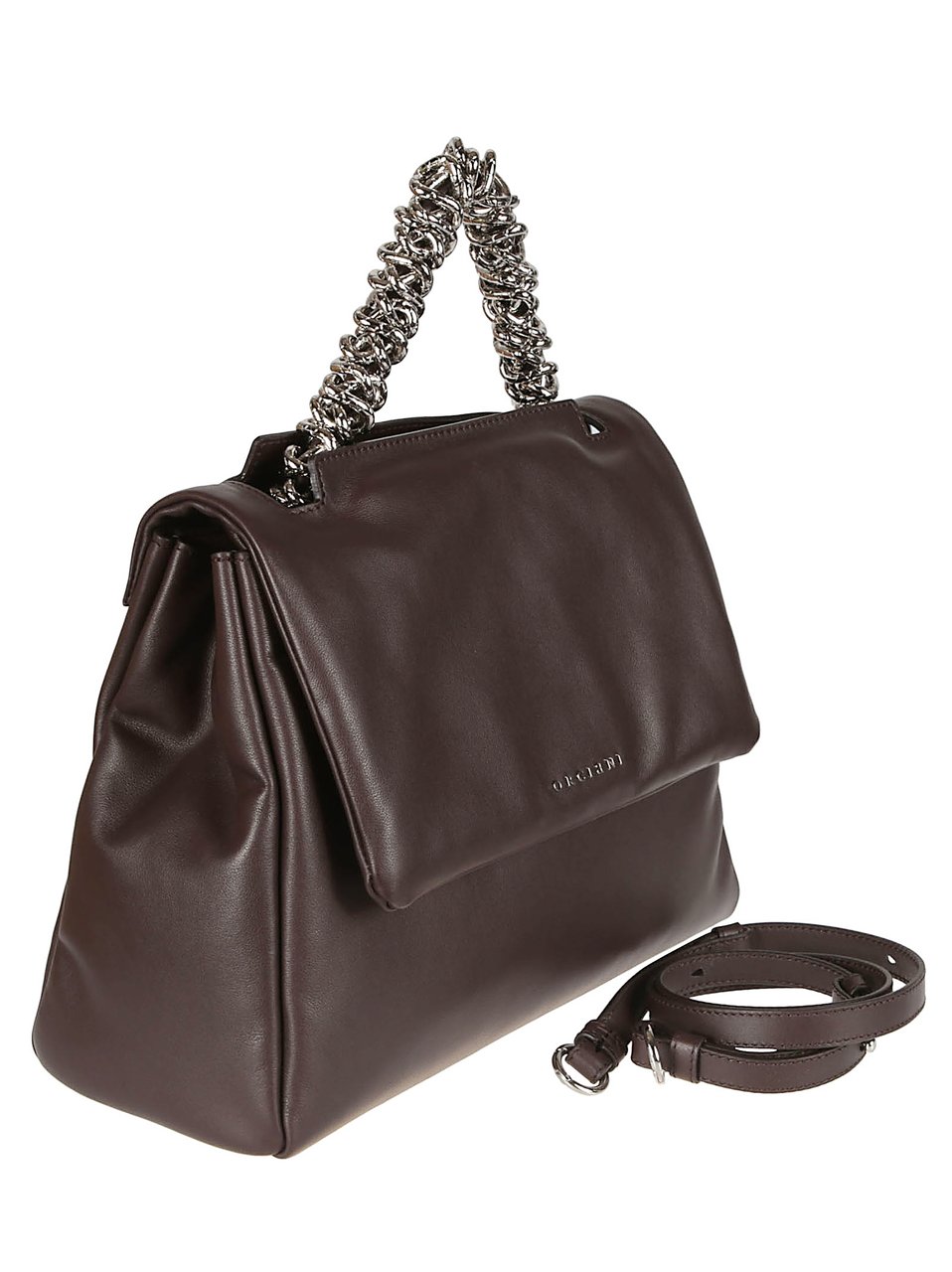 Orciani Sveva Medium Bag Brown Bruin