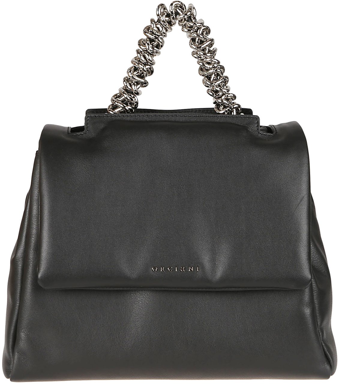 Orciani Sveva Medium Bag Black Zwart