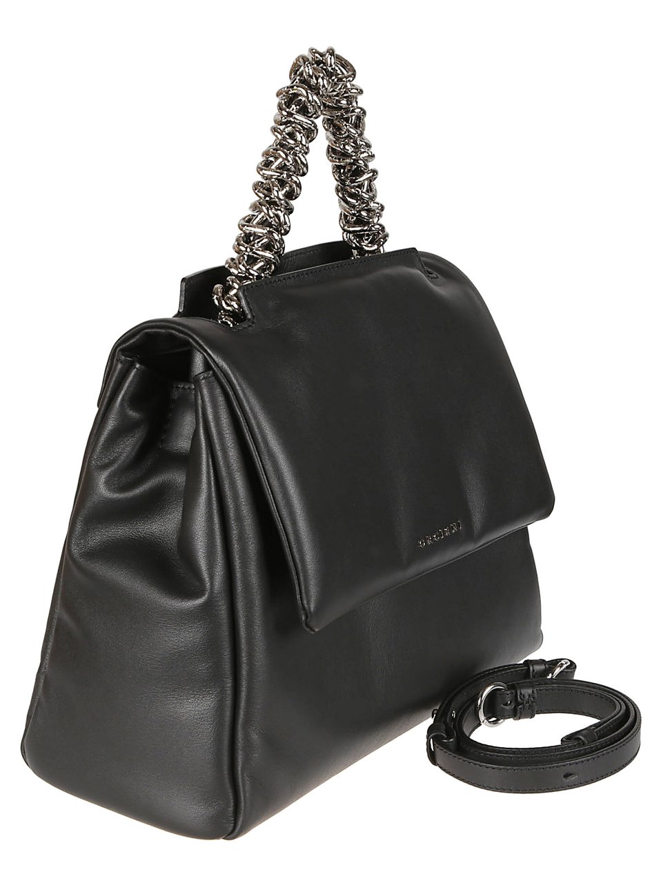 Orciani Sveva Medium Bag Black Zwart