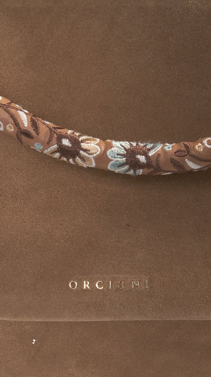 Orciani Handbag 'Sveva' Bruin