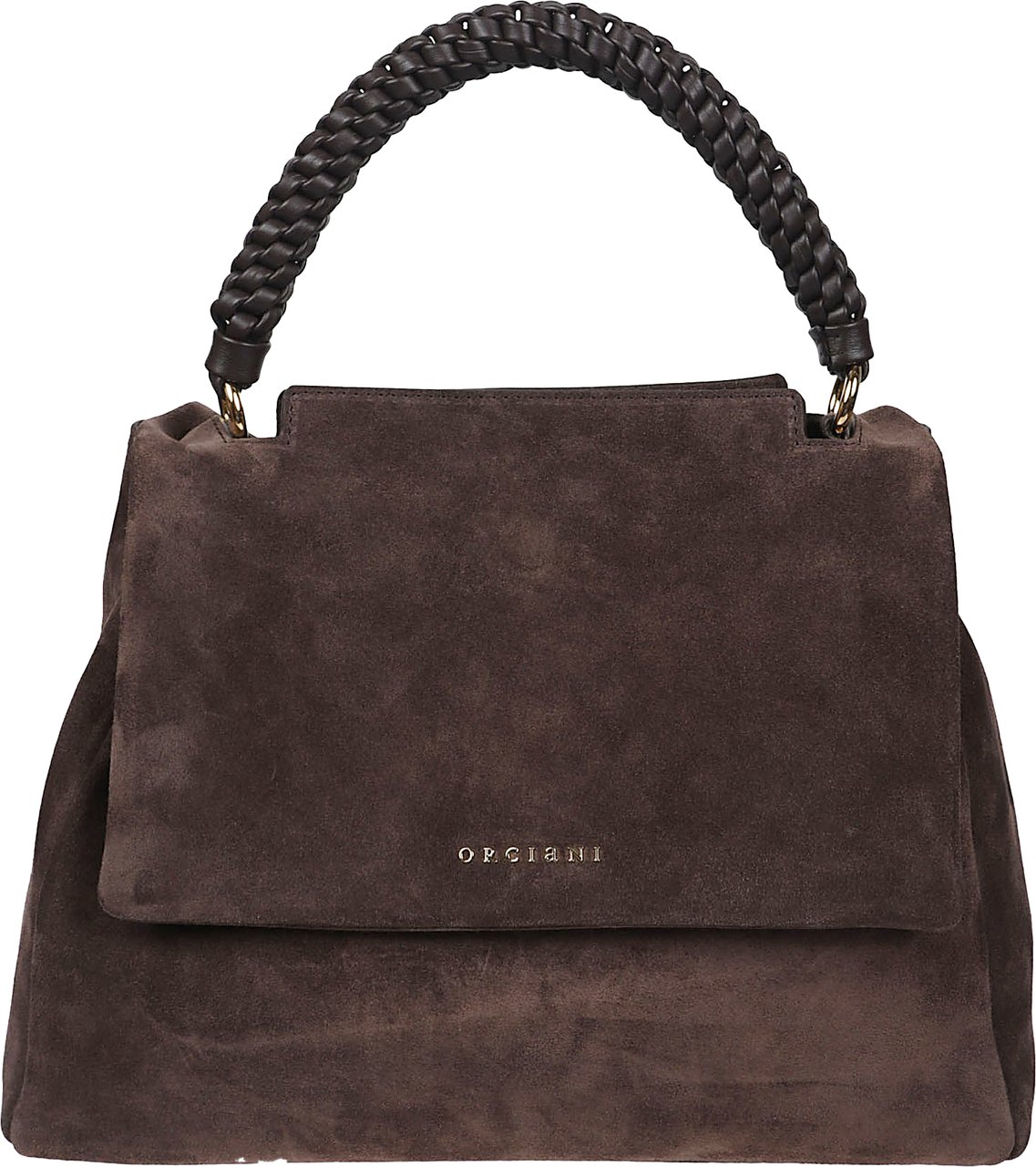 Orciani Sveva Medium Bag Brown Bruin