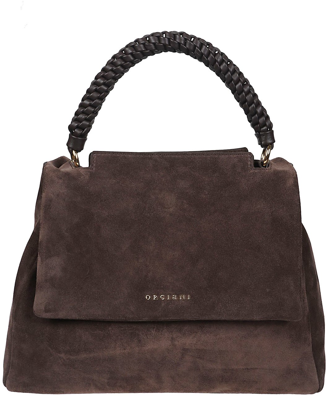 Orciani Sveva Medium Bag Brown Bruin
