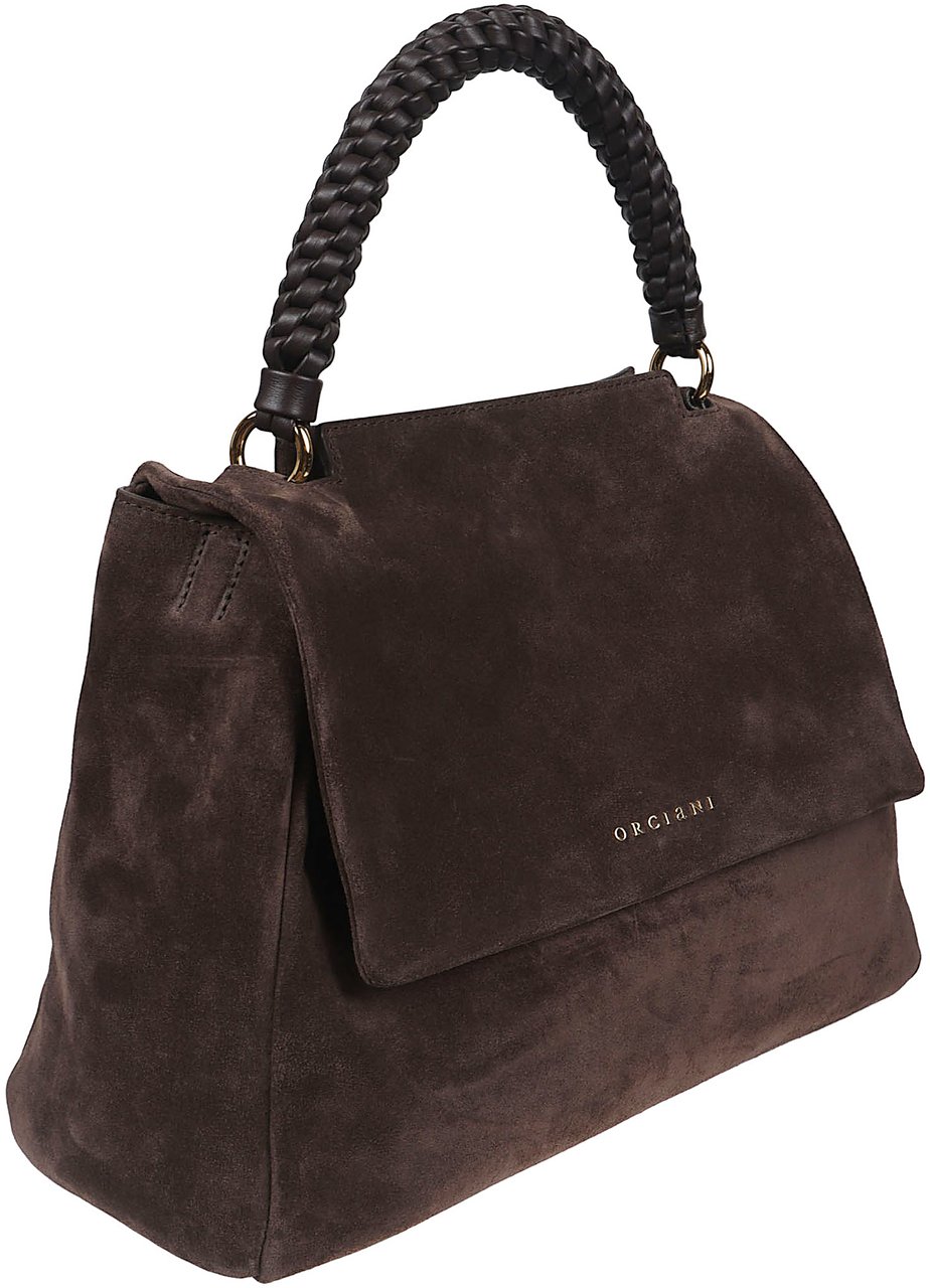 Orciani Sveva Medium Bag Brown Bruin