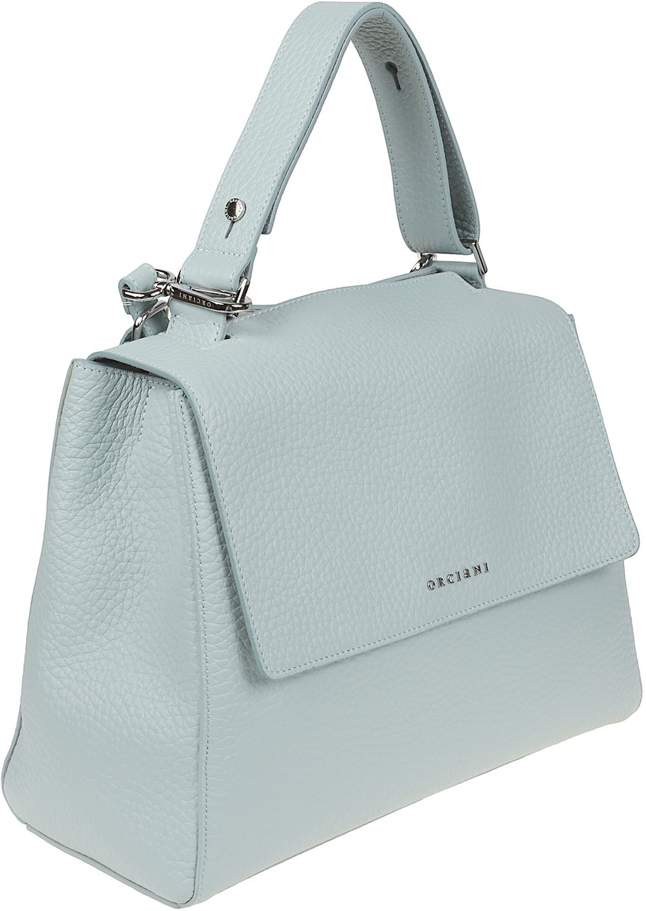 Orciani Sveva Medium Bag Blue Blauw