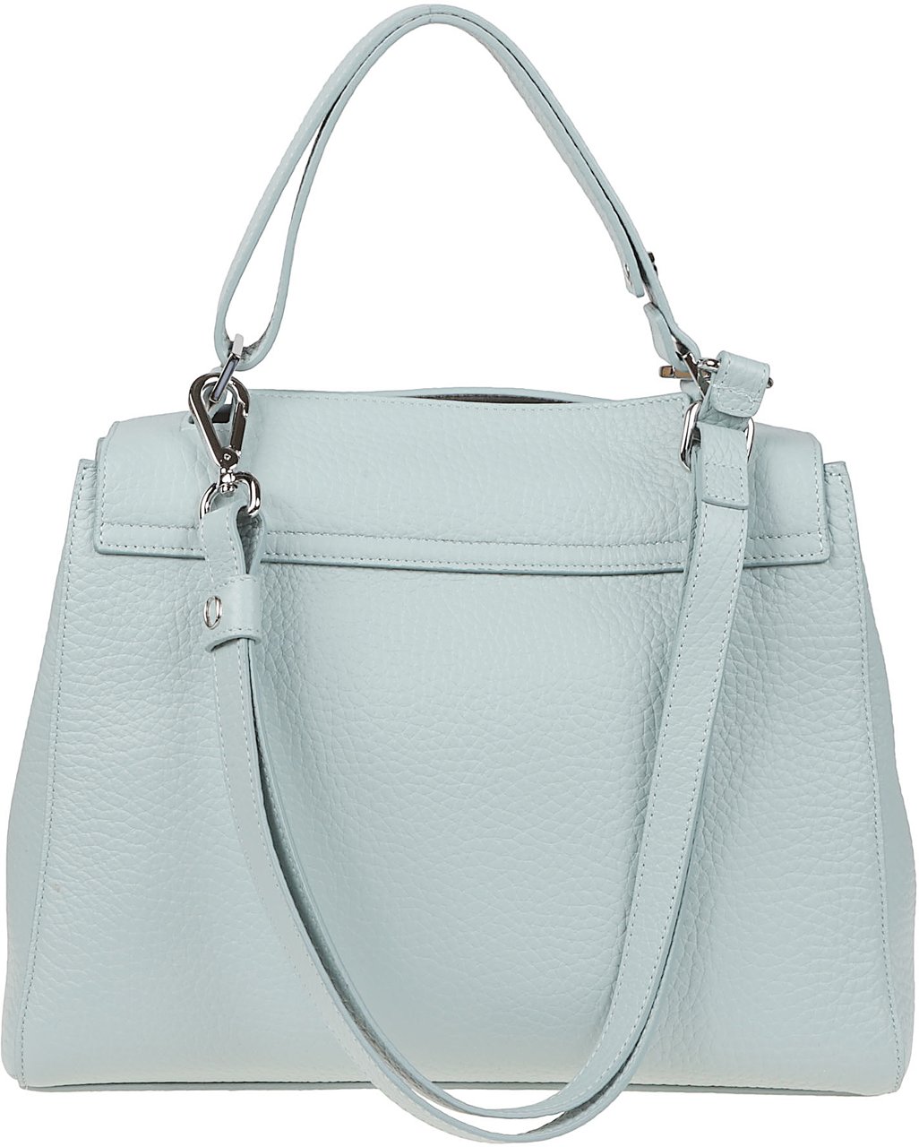 Orciani Sveva Medium Bag Blue Blauw