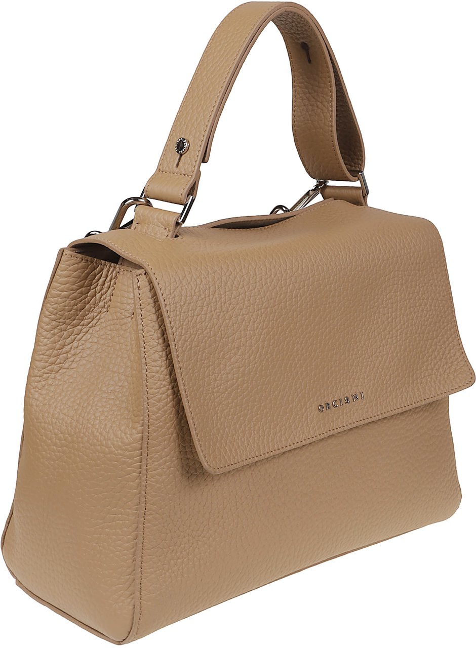 Orciani Sveva Medium Bag Brown Bruin