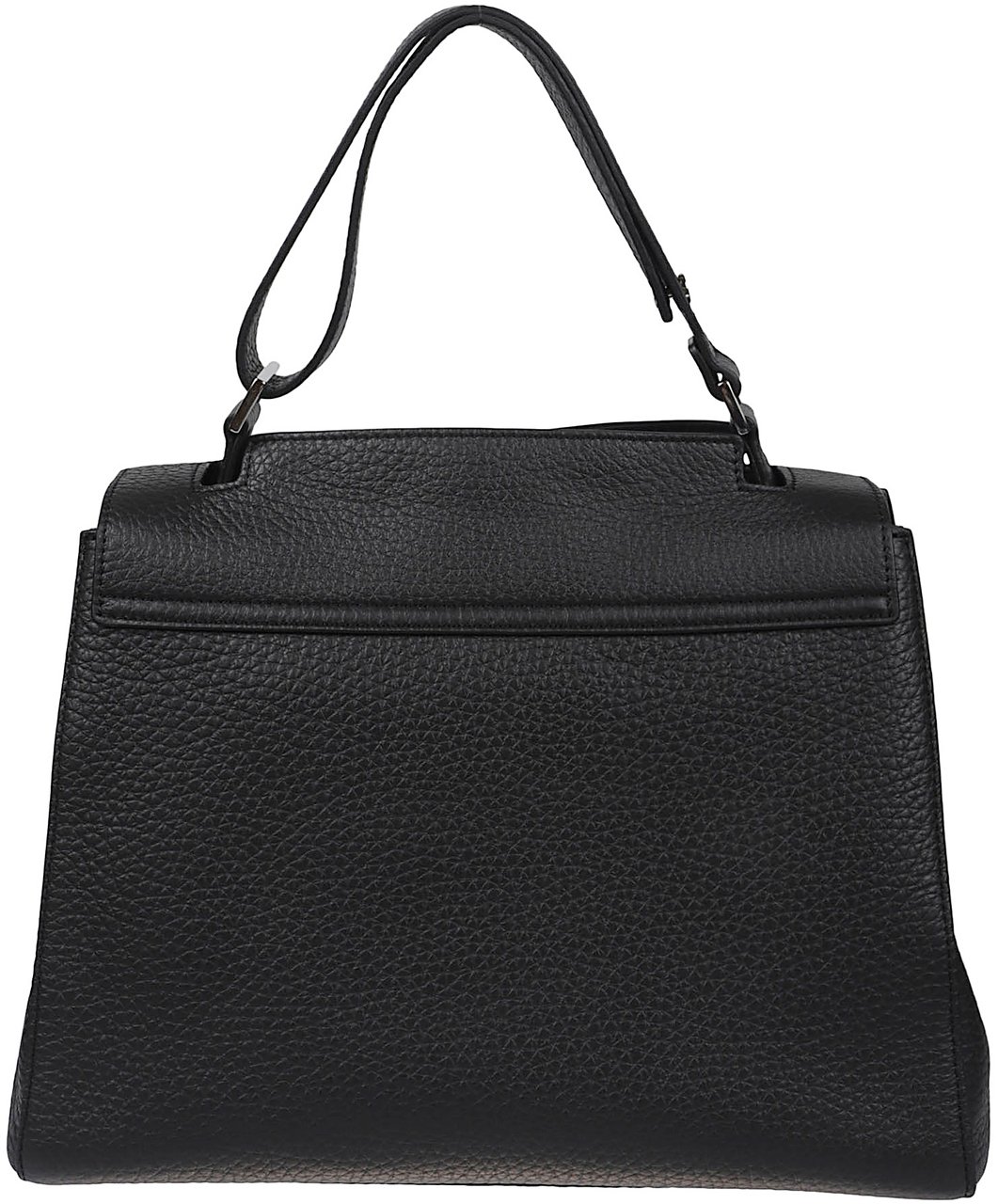 Orciani Sveva Medium Bag Black Zwart