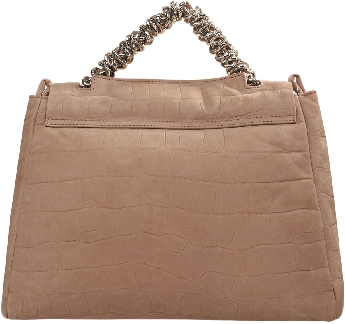 Orciani Nubuk leather handbag 'Sveva' Beige
