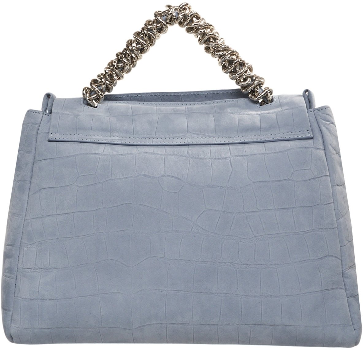 Orciani Nubuk leather handbag 'Sveva' Blauw