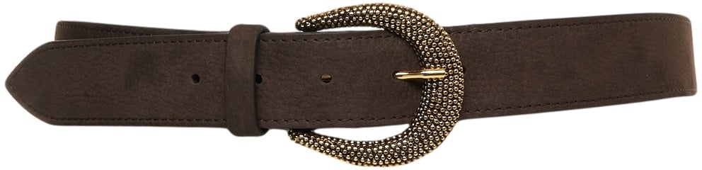 Orciani Belt with stud details Bruin