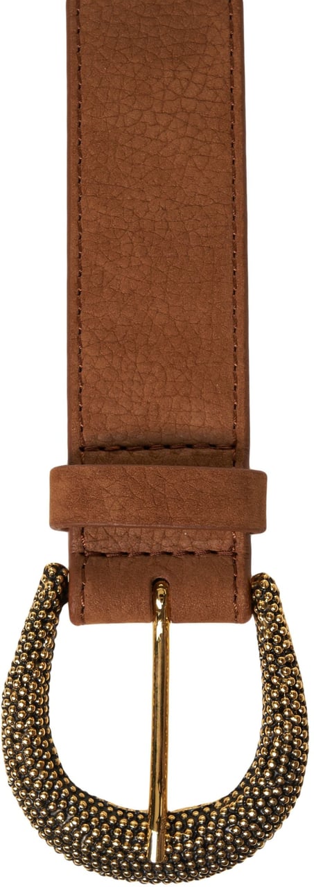 Orciani Belt with stud details Bruin