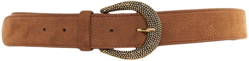 Orciani Belt with stud details Bruin