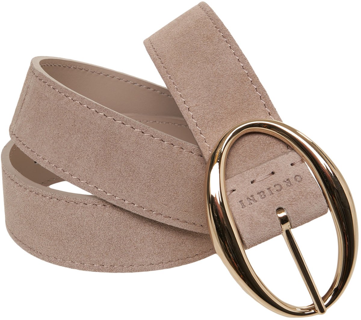 Orciani Suede belt Beige