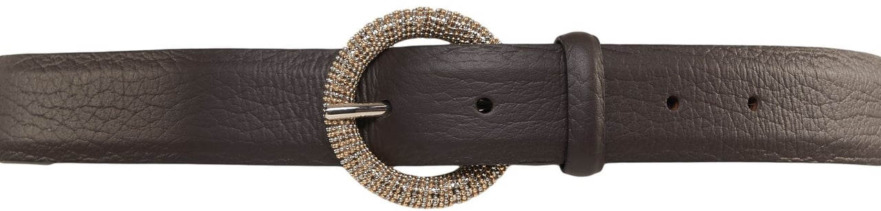 Orciani Belt with stud details Bruin