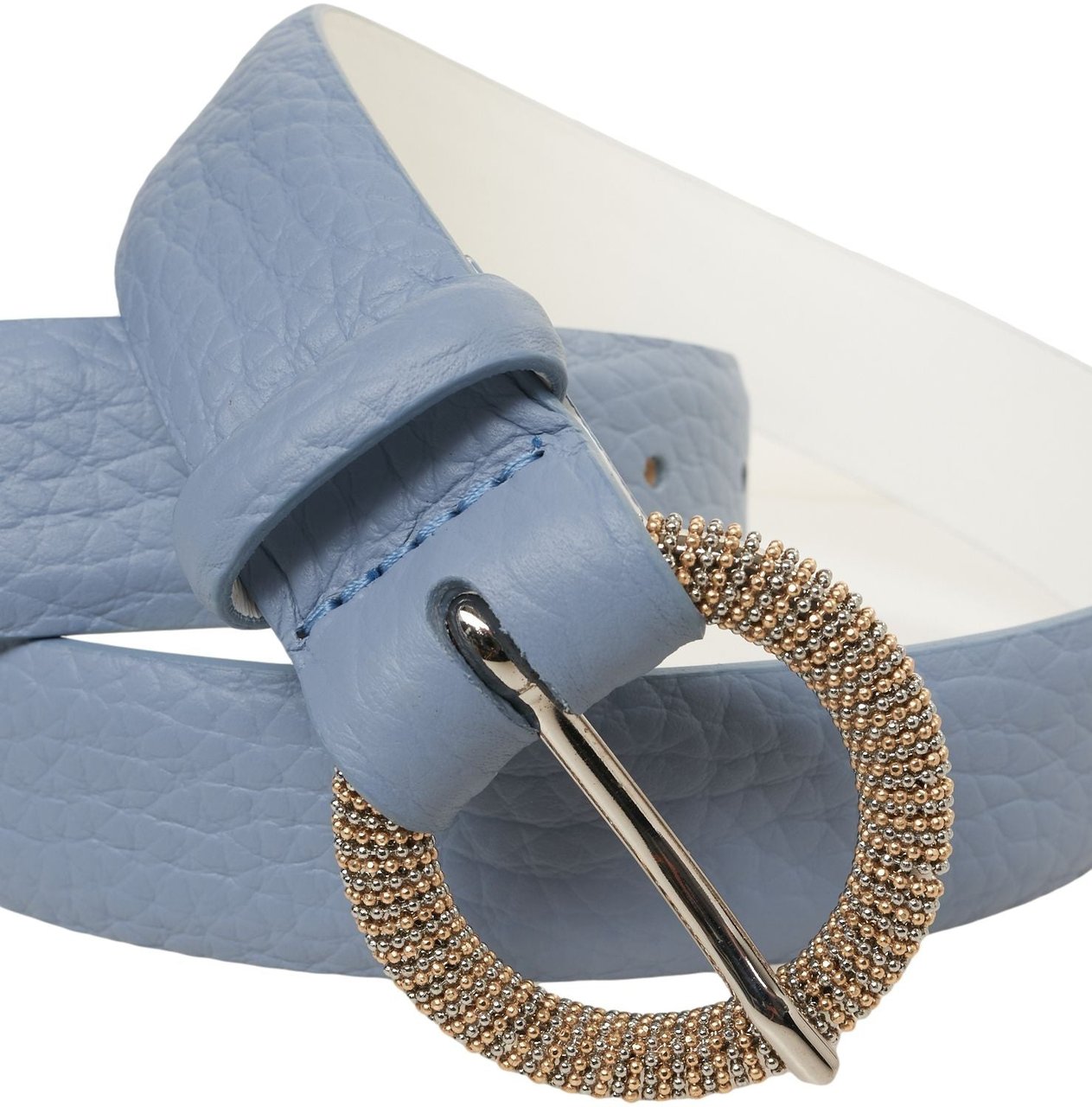 Orciani Belt 'Soft' Blauw
