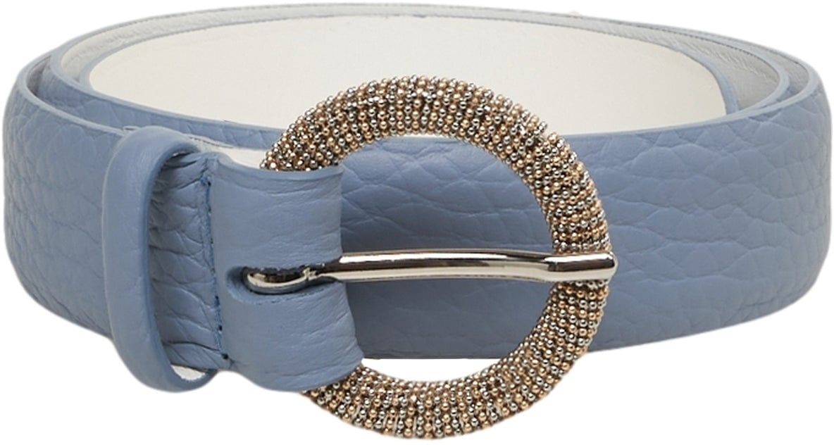 Orciani Belt 'Soft' Blauw