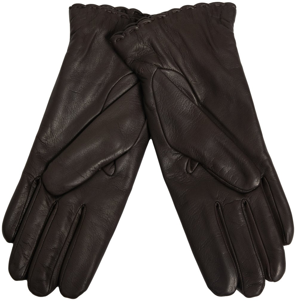 Orciani Leather gloves Bruin