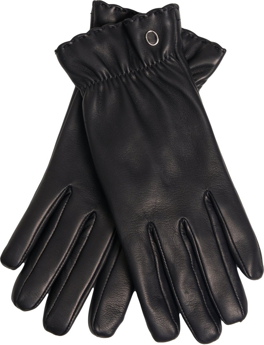 Orciani Leather gloves Zwart