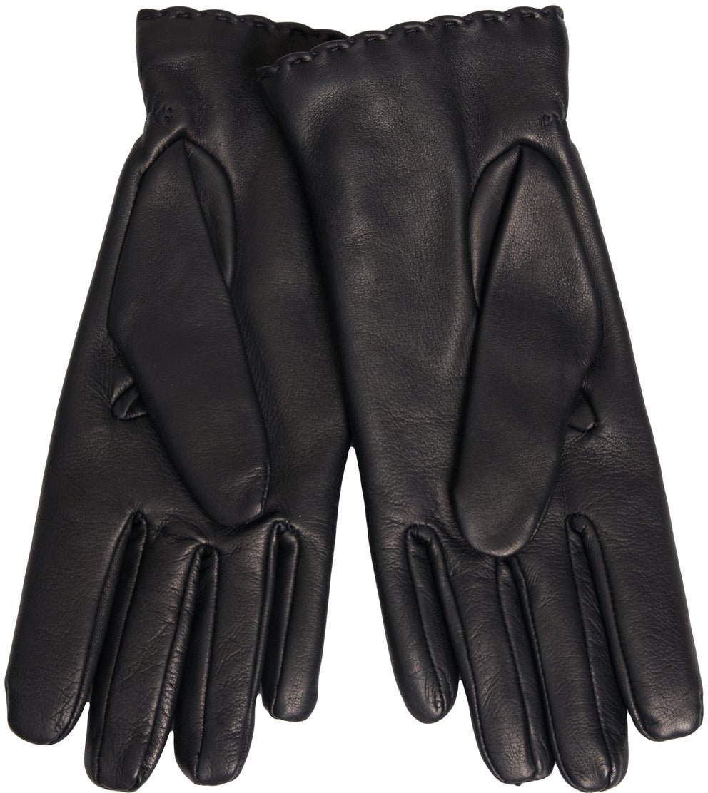 Orciani Leather gloves Zwart