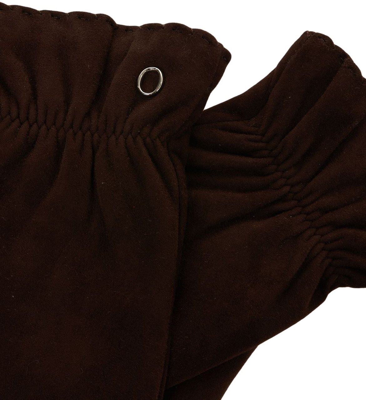 Orciani Suede gloves Bruin