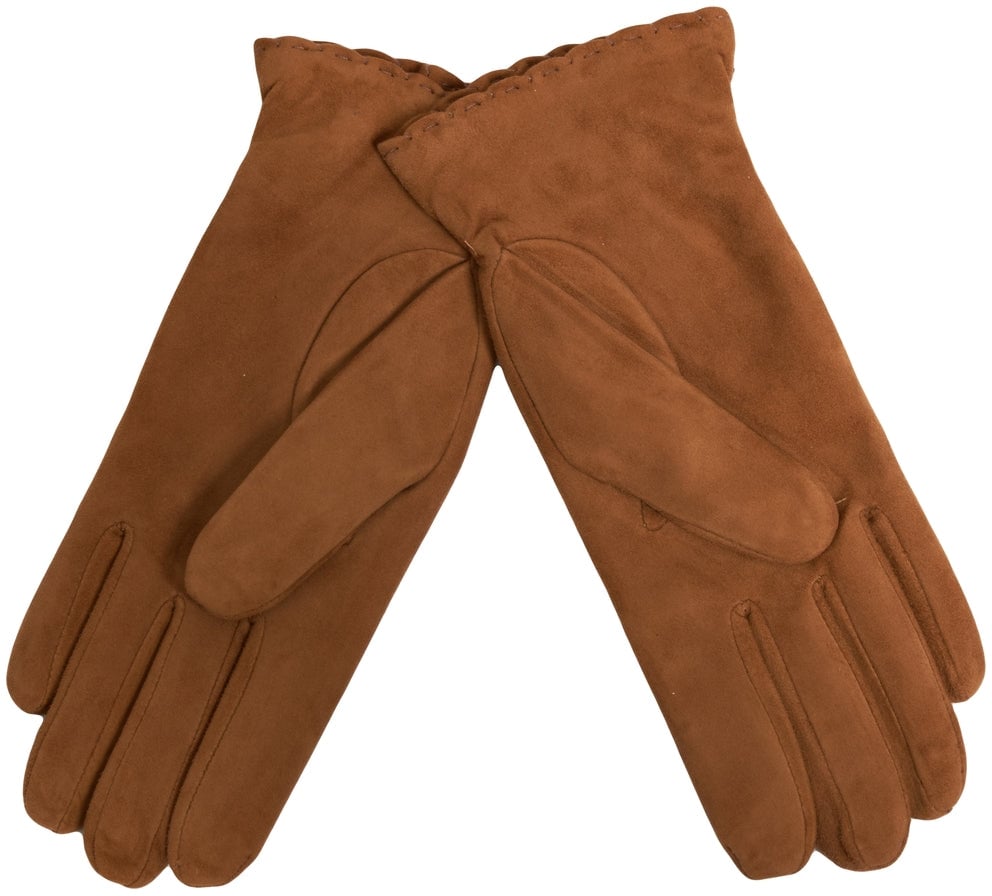 Orciani Suede gloves Bruin
