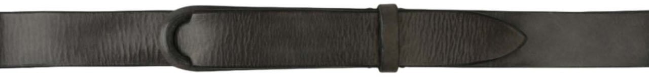 Orciani Vintage Calfskin No-Buckle Men'S Belt Zwart
