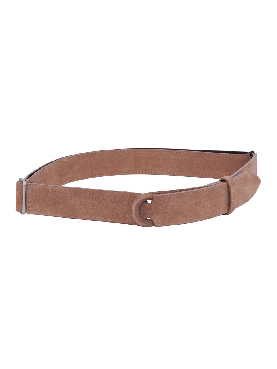 Orciani Calf Leather Minimalist Design Belt Bruin