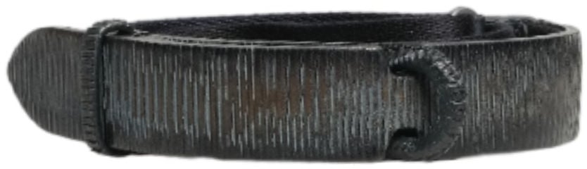 Orciani Interlocking Fastening Leather Belt Grijs