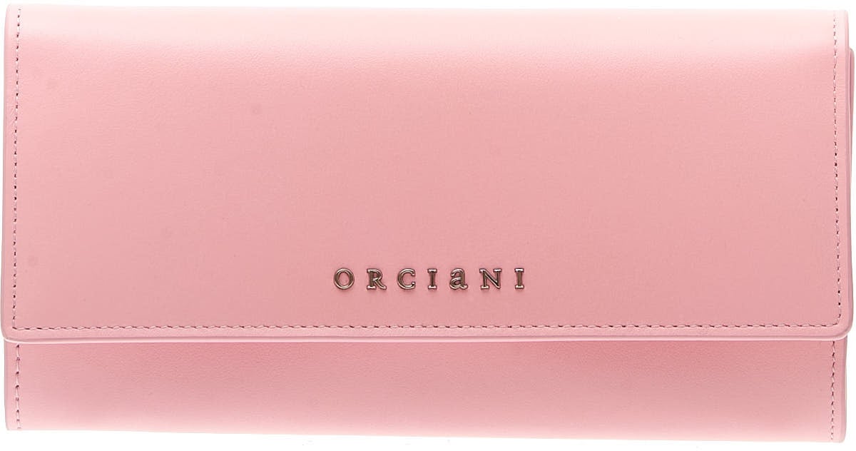 Orciani Portafoglio A Ventaglio Rosa Roze