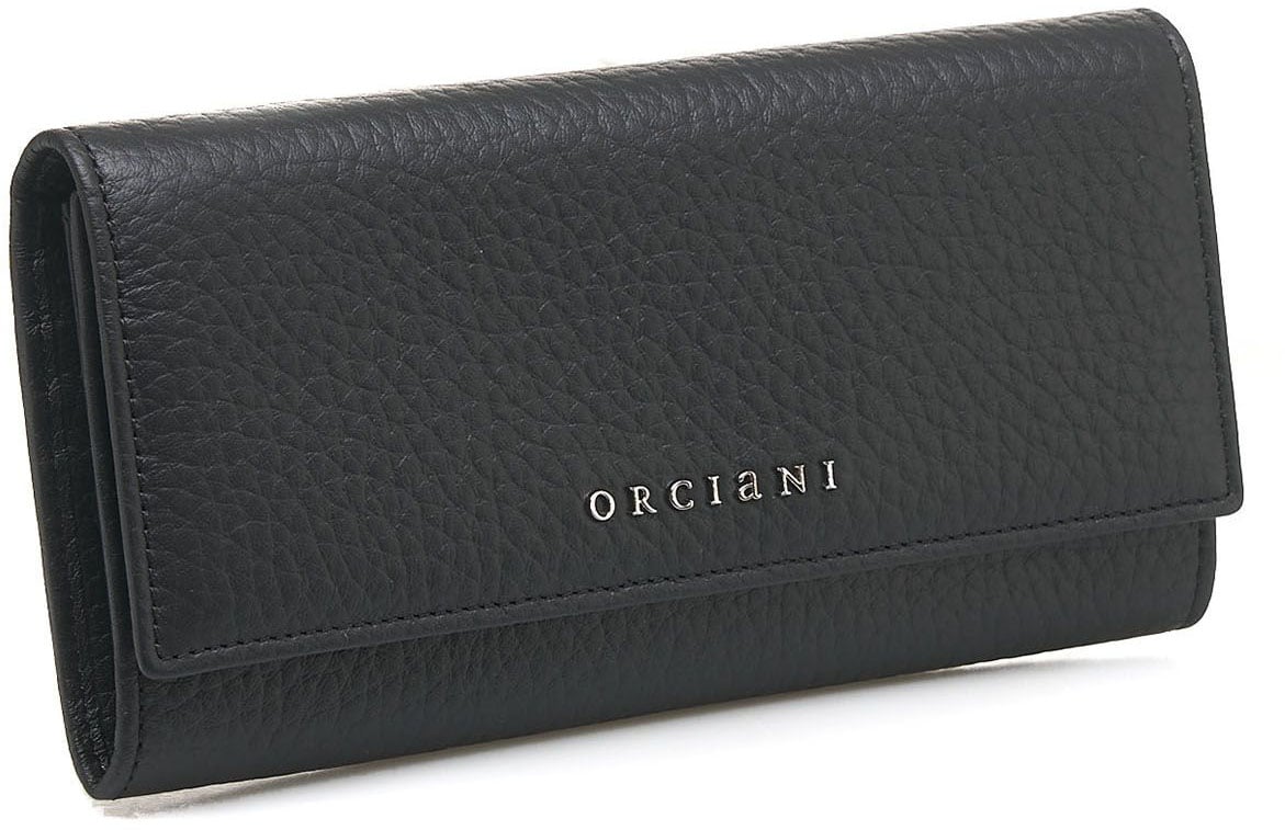 Orciani Leather portemonnaie Zwart