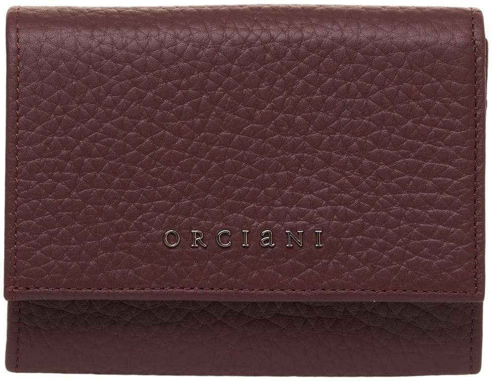 Orciani Grained leather wallet Divers