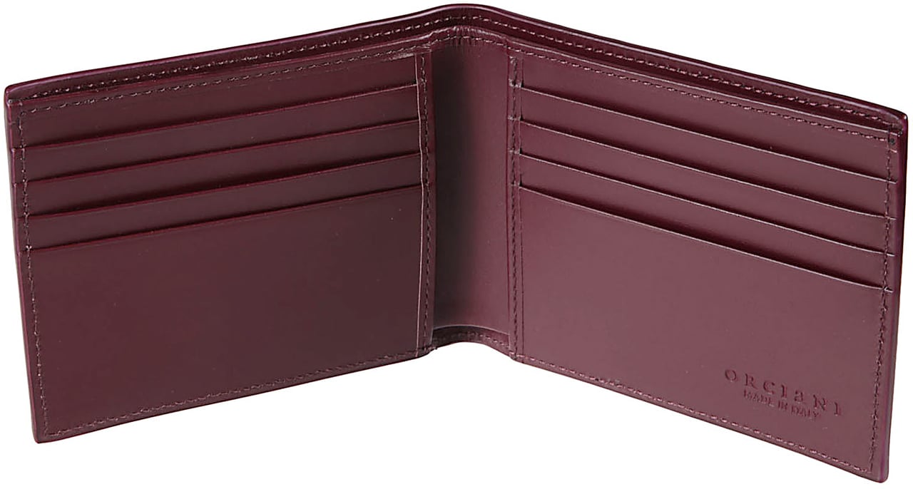 Orciani Micron Bicolor Wallet Black Zwart
