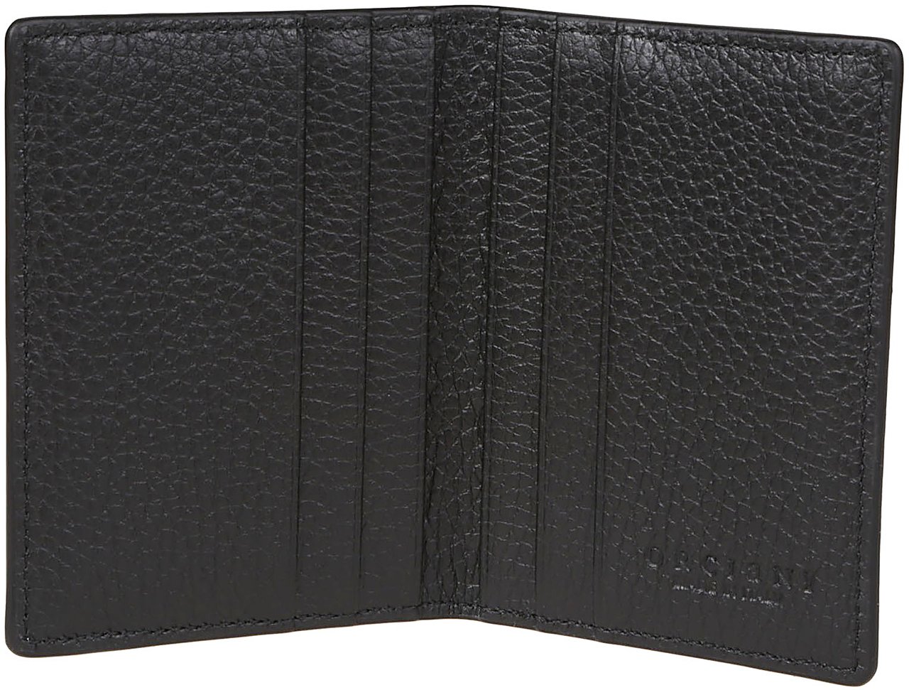 Orciani Credit Card Holder Black Zwart