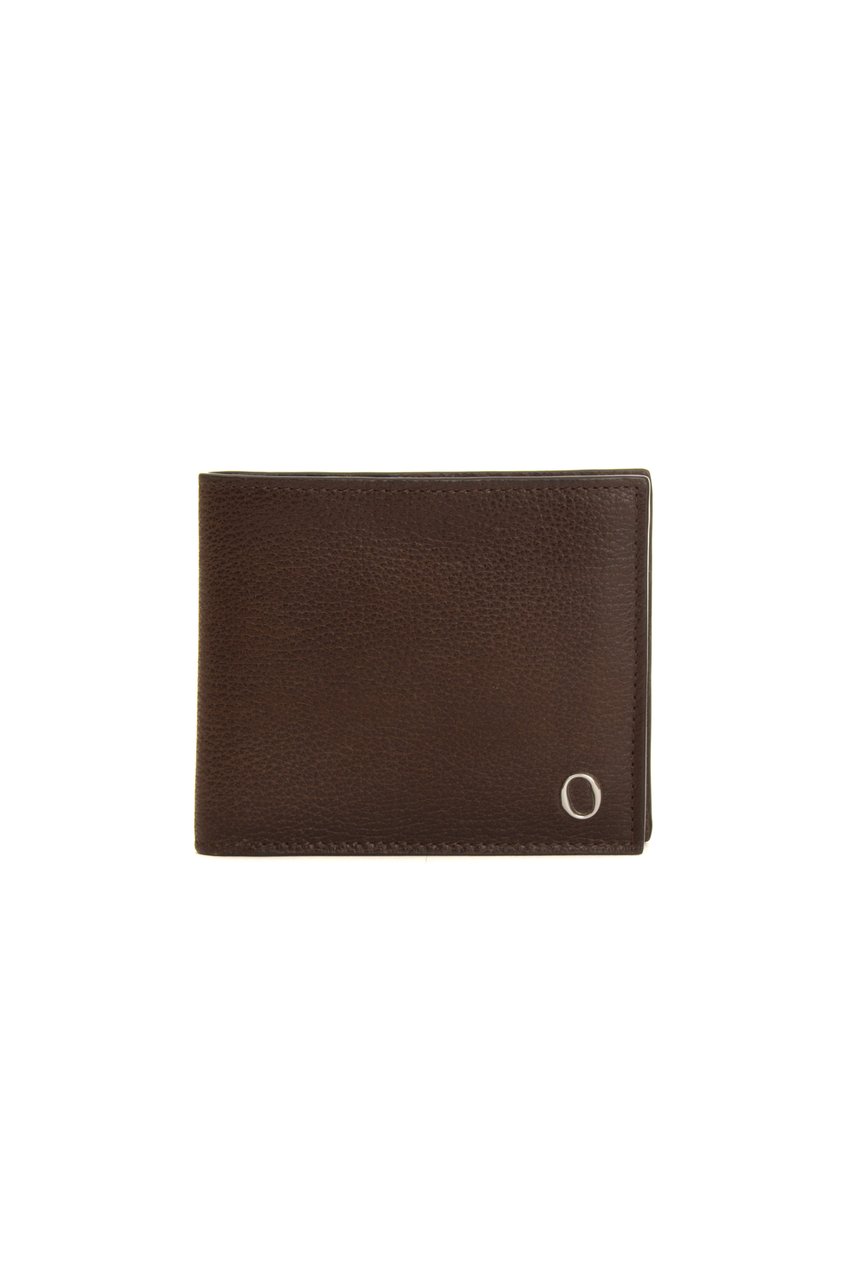 Orciani Bifold Wallet with Coin Pocket Zwart