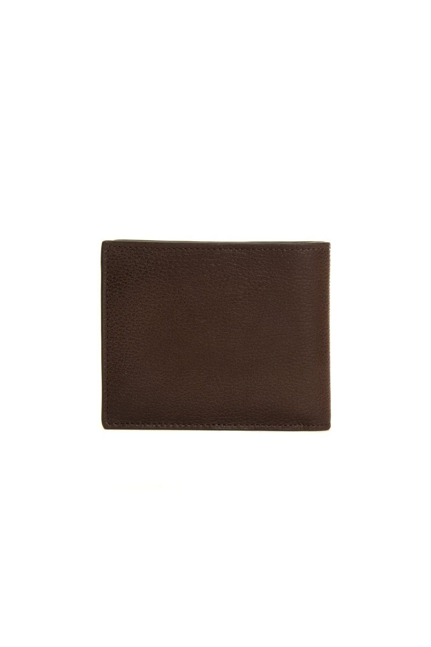 Orciani Bifold Wallet with Coin Pocket Zwart